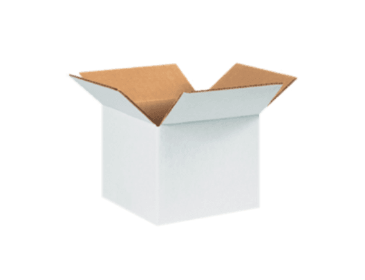 Duplex White Corrugated Boxes